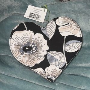 Vera Bradley From My Heart Jewelry Box Storage in Camellia